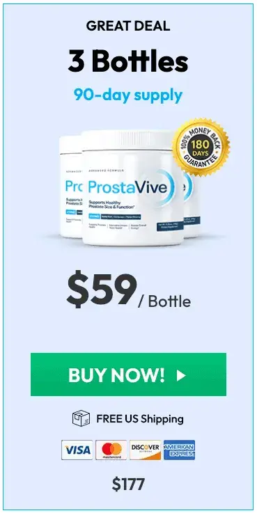 ProstaVive Buy 3 Bottle